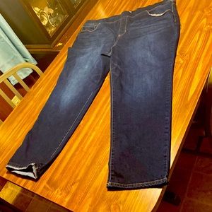 Dark wash jeggings size 20-22